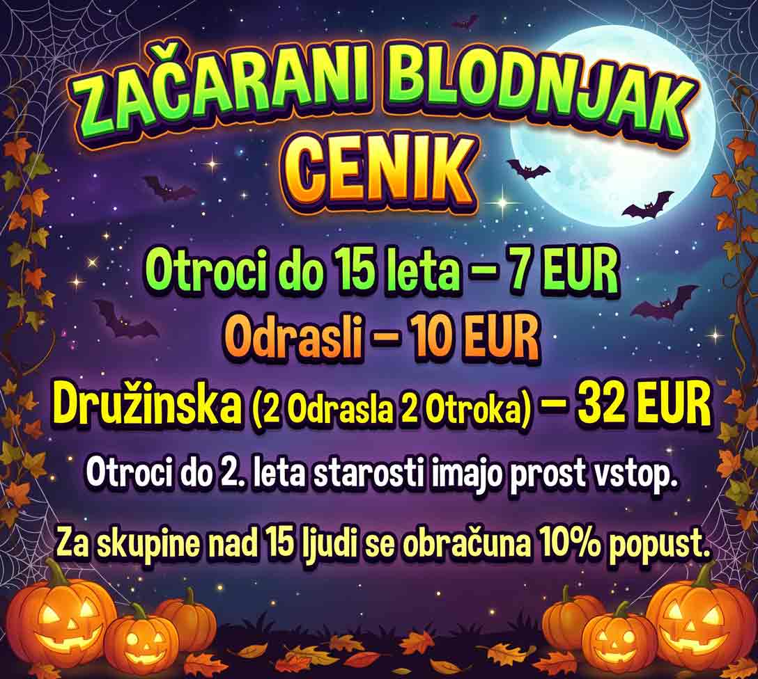 zacarani blodnjak cenik